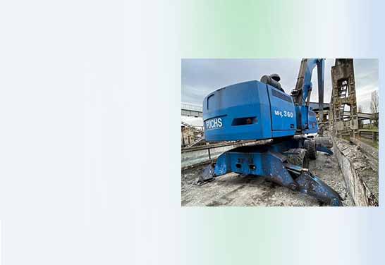 Грейферный погрузчик FUCHS MHL 360